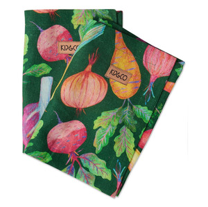 Kitchen Linens: Kip & Co Veggie Soup Napkin Set