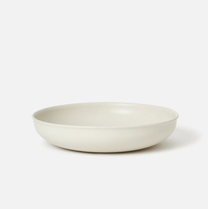 Tableware: Citta Halo Serving Bowl Low Oat