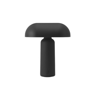 Bedroom Lighting: Normann Copenhagen Porta Table Lamp Black