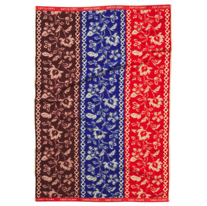 Towels Face Cloths And Bath Mats: Sage & Clare Thea Bath Sheet - Vermillion