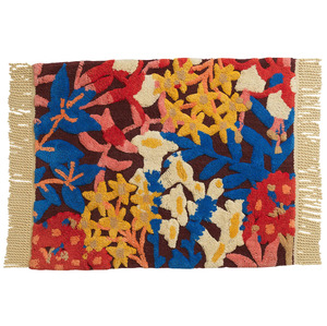 Sage & Clare Francesca Bath Mat - Garnet