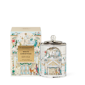 Glasshouse Christmas Candle White Christmas 380g
