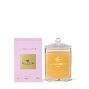 Candles And Diffusers: Glasshouse A Tahaa Affair - Vanilla Caramel 760g