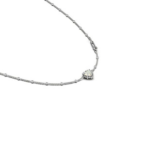 Stolen Girlfriends Club Dahlia's Heart Necklace Opal