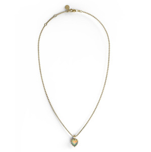 Stolen Girlfriends Club Love Claw Necklace Opal - Gold