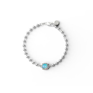 Stolen Girlfriends Club Baby Claw Ball Chain Bracelet Opal