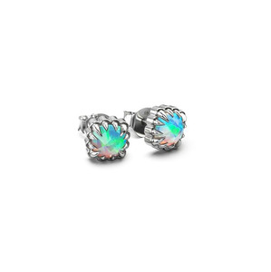Stolen Girlfriends Club Love Mini Claw Studs Opal