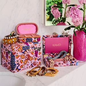 Jewellery Boxes: Kip & Co Lyon Velvet Jewellery Box