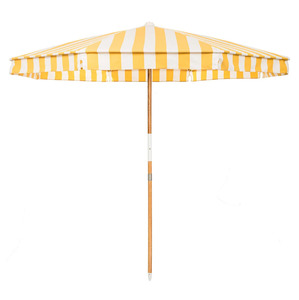Business & Pleasure Amalfi Umbrella - Crew Mimosa Yellow Stripe