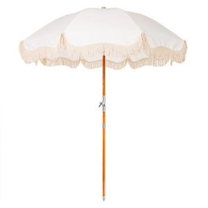 The Premium Beach Umbrella - Antique White