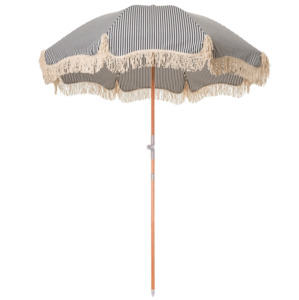 Womenswear: The Premium Beach Umbrella - Laurens Navy Stripe