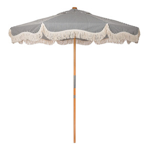 Business & Pleasure Market Umbrella - Laurens Navy Stripe