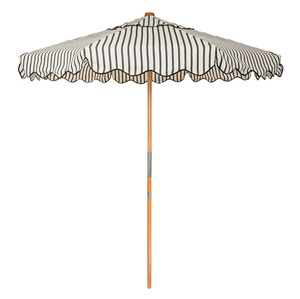 Menswear: Business & Pleasure Market Umbrella - Monaco Black Stripe