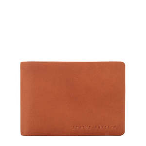 Mens Wallets: Status Anxiety Jonah Wallet Camel
