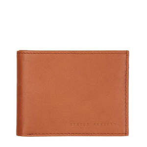 Mens Wallets: Status Anxiety Noah Camel