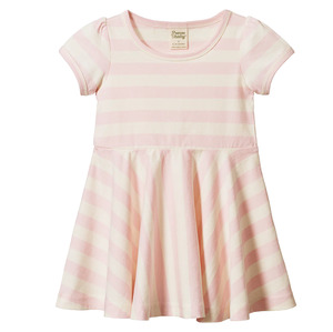 Nature Baby 1: Nature Baby Seaside Dress Cotton Candy Stripe