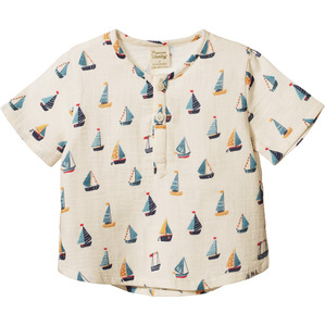 Nature Baby Caravan Shirt Regatta Print