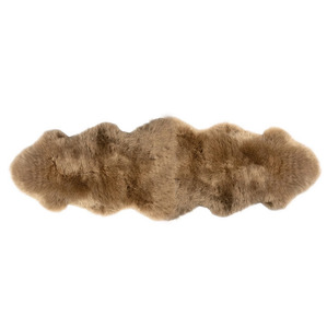 Sheepskins And Reindeer Hides: Long Wool Double Rug Butterscotch