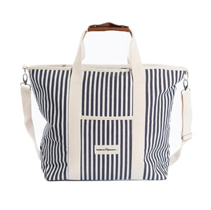 Business & Pleasure Cooler Tote Bag Laurens Navy Stripe