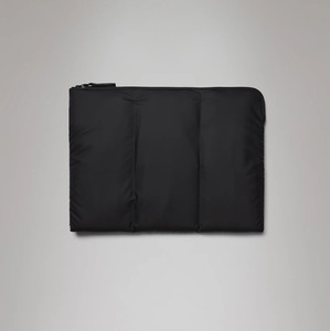 Rains Puffer Laptop Cover 15"/16" Black