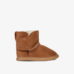 Childrens Footwear: Emu Platinum Baby Bootie Chestnut