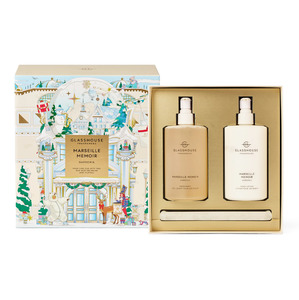 Homewares: Glasshouse Christmas 450ml Hand Care Duo Set Marseille Memoir