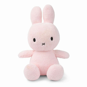 Mr Maria Miffy: Miffy Sitting Terry Light Pink - 33 cm
