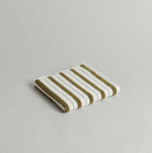 Bath Body: Baina San Luis Hand Towel Caper/Chalk