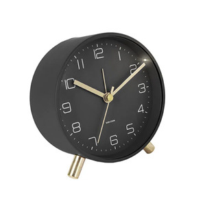 Wall 1: Karlsson Lofty Alarm Clock Black