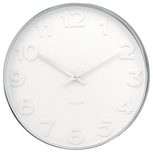 Wall 1: Karlsson Mr White Large - Silver