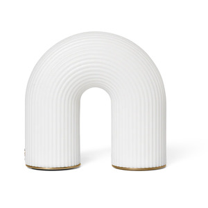 Ferm Living: Ferm Living Vuelta Portable Lamp - White