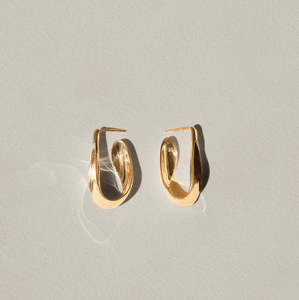 Jasmin Sparrow Frondis Hoops - Gold