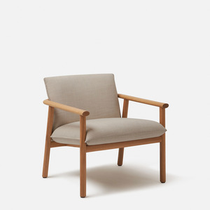 Home Garden The Look: Citta Label Low Armchair Ecru