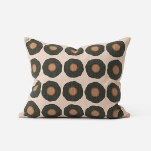 Bedroom Cushions: Citta Sunflower Cushion Cover Nori