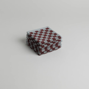 Baina Quill Organic Cotton Face Cloth Cement Rhu