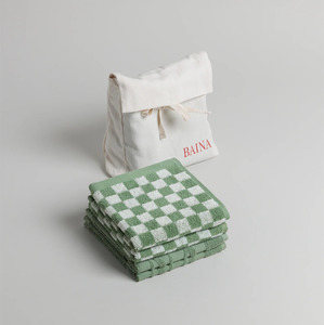 Towels Face Cloths And Bath Mats: Baina Face Cloth Set 07 Multi