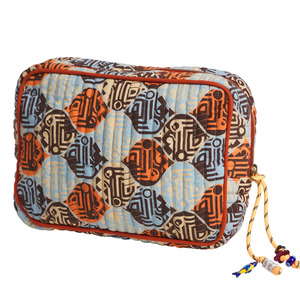 Cosmetic And Toiletries Bag: Sage & Clare Koa Vanity Bag
