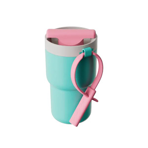 Drink Bottles: Chako Lab Twist Tumbler - Blue/Pink