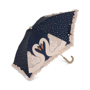 Menswear: Konges Sløjd Frill Umbrella Total Eclipse