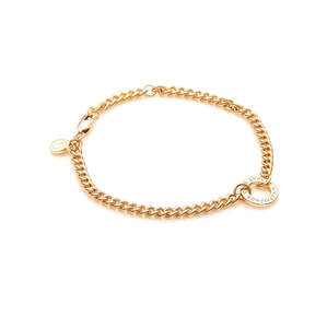 Stolen Girlfriends Club: Stolen Girlfriends Club Halo Bracelet Gold Plated