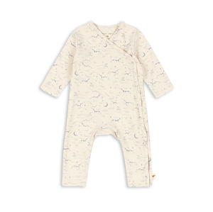 Childrens Clothing: Konges Sløjd Basic Kimono Onesie Cielo Marino