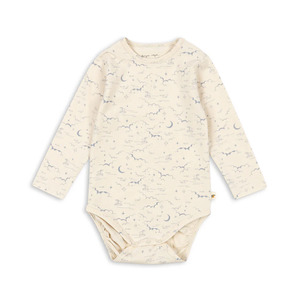 Childrens Clothing: Konges Sløjd Basic Bodysuit Cielo Marino