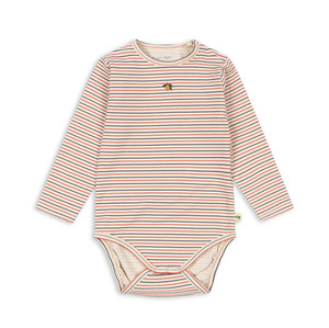 Konges Sløjd Basic Bodysuit Stripe Tricolore Petit