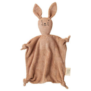 Nature Baby Casey Cuddle Bunny Terry Nougat