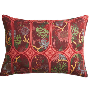 Sage & Clare Naia Linen Pillowcase Set - Garnet