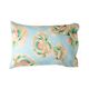 Kip & Co Big Beauty Floral Blue Linen Pillowcases 2P Std Set