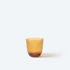 Citta Rib Tumbler Amber 320ml