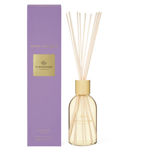 Candles And Diffusers: Glasshouse Fragrance Diffuser- Moon and Back - Sugar Dust & Lily