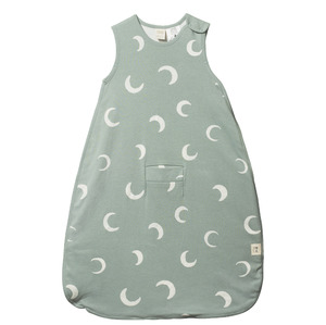 Nature Baby Organic Cotton and Merino Sleeping Bag - Crescent Print