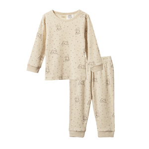 Nature Baby Long Sleeve Pyjama Set Bramble Burrow Sleep Print